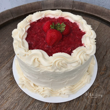 Load image into Gallery viewer, Strawberry Shortcake Cake