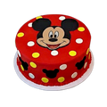 Mickey Polka Dot Cake