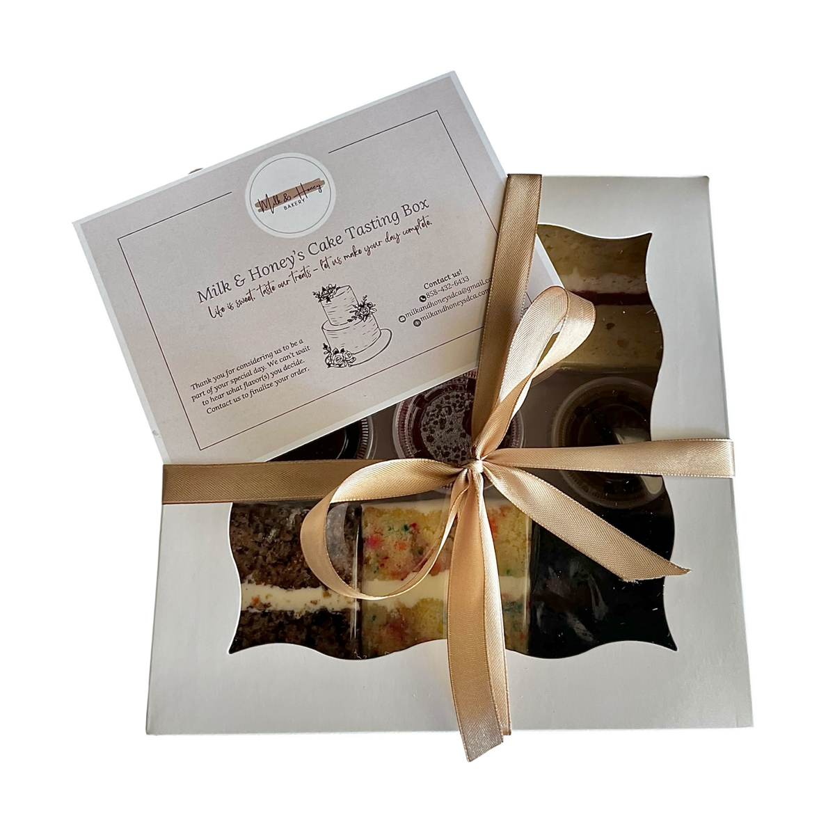 Cake Tasting Box [7-DAY LEAD TIME]