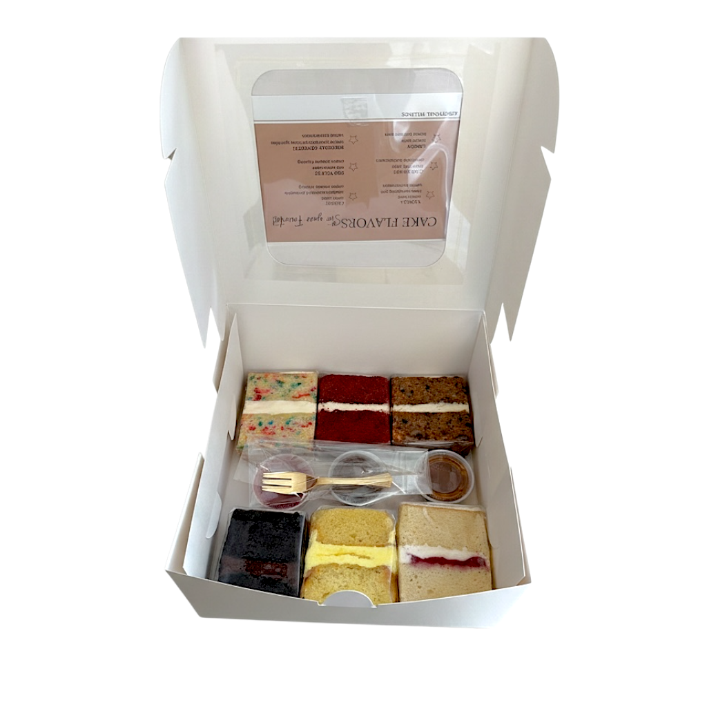 Cake Tasting Box [7-DAY LEAD TIME]