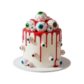 Bloody Eyeballs Cake