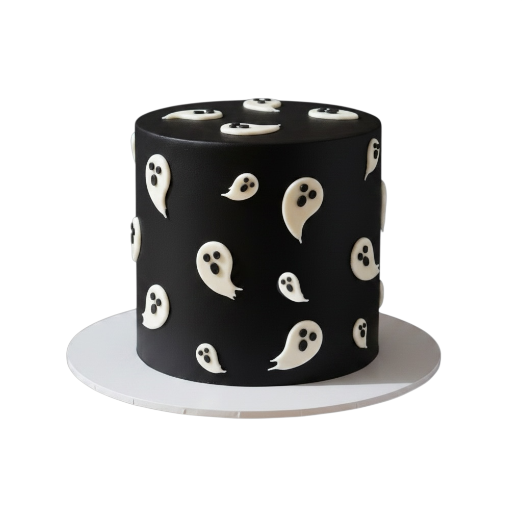 Mini Ghosts Cake