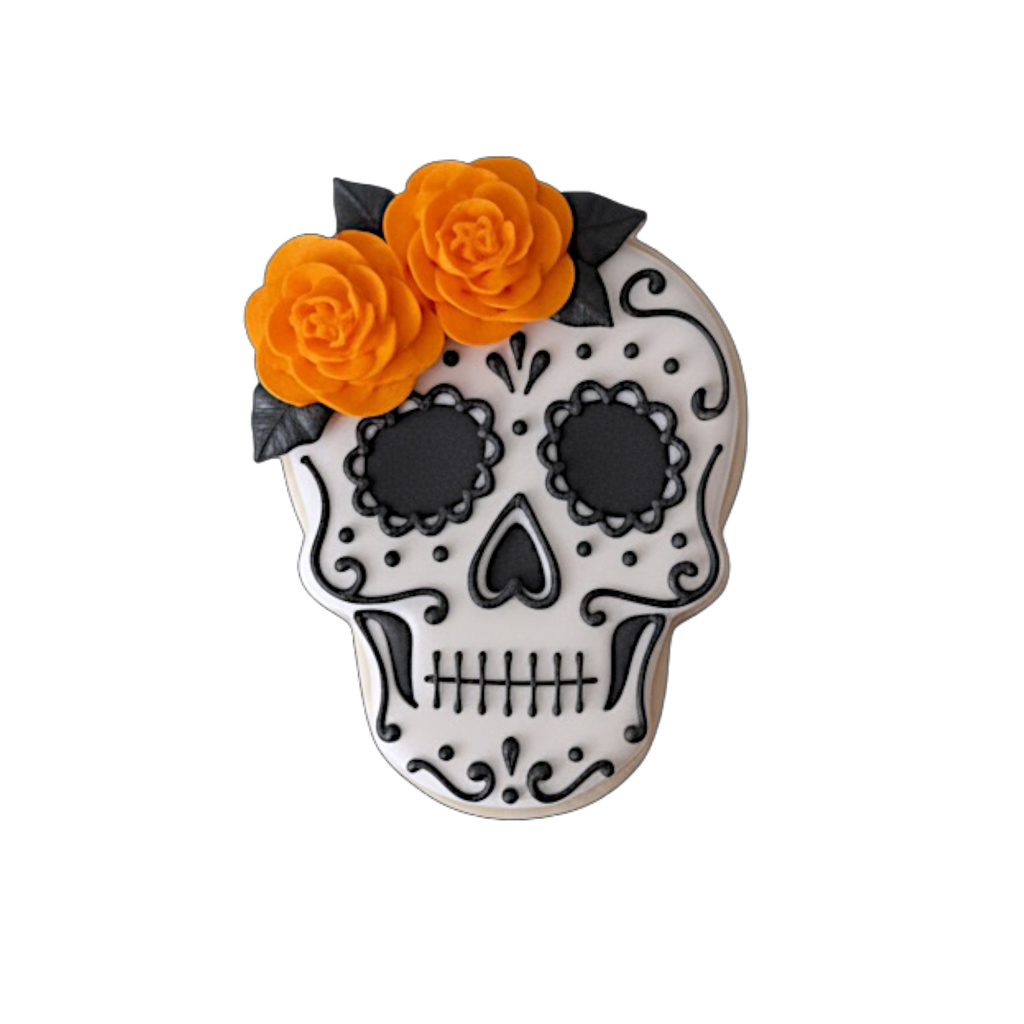 Classic Sugar Skull Cookies