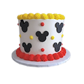 Mickey Mouse Themed Cake