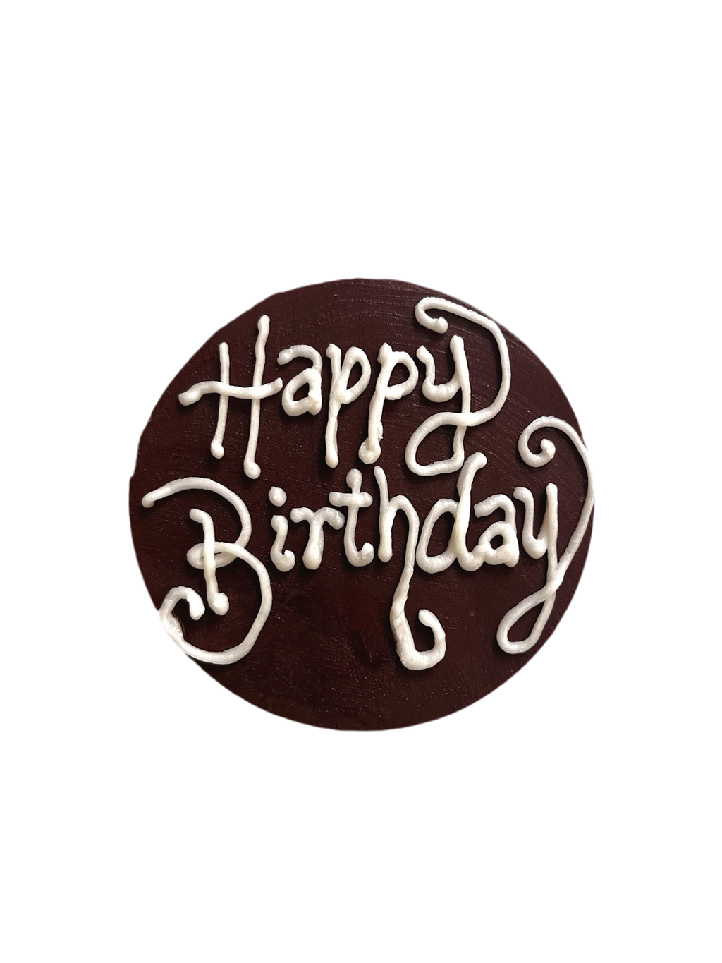 Custom Chocolate Plaque Message