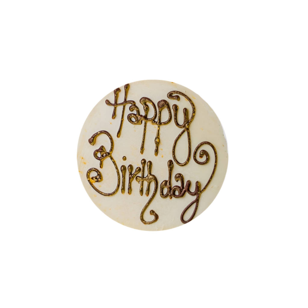Custom Chocolate Plaque Message