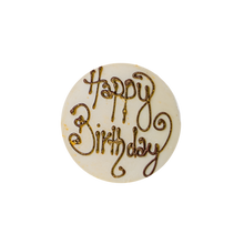 Load image into Gallery viewer, Custom Chocolate Plaque Message
