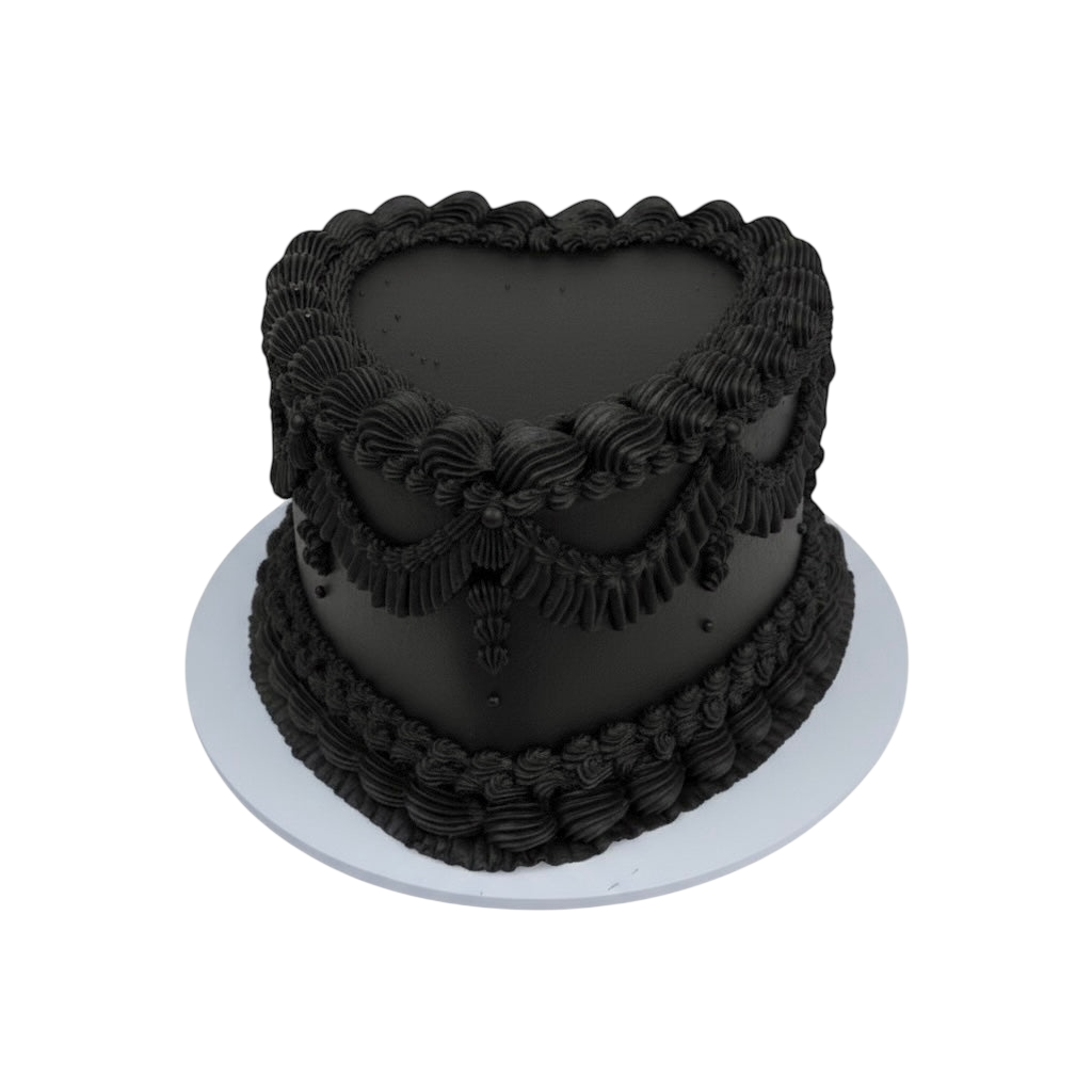 Vintage Heart Cake | Customize Your Own