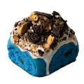 Cookie Monster Cinnamon Rolls