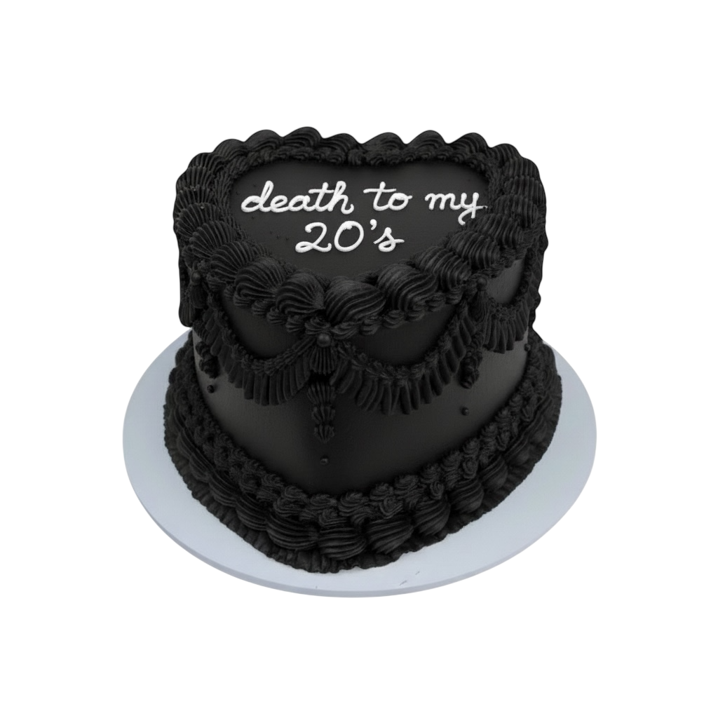 Vintage Heart Cake | Customize Your Own