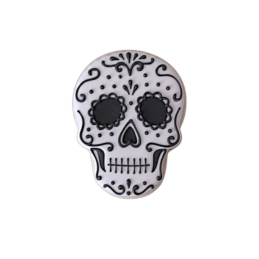 Classic Sugar Skull Cookies
