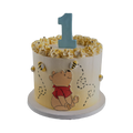 Ombre Winnie the Pooh Cake