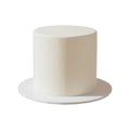 Plain Gender Reveal Cake