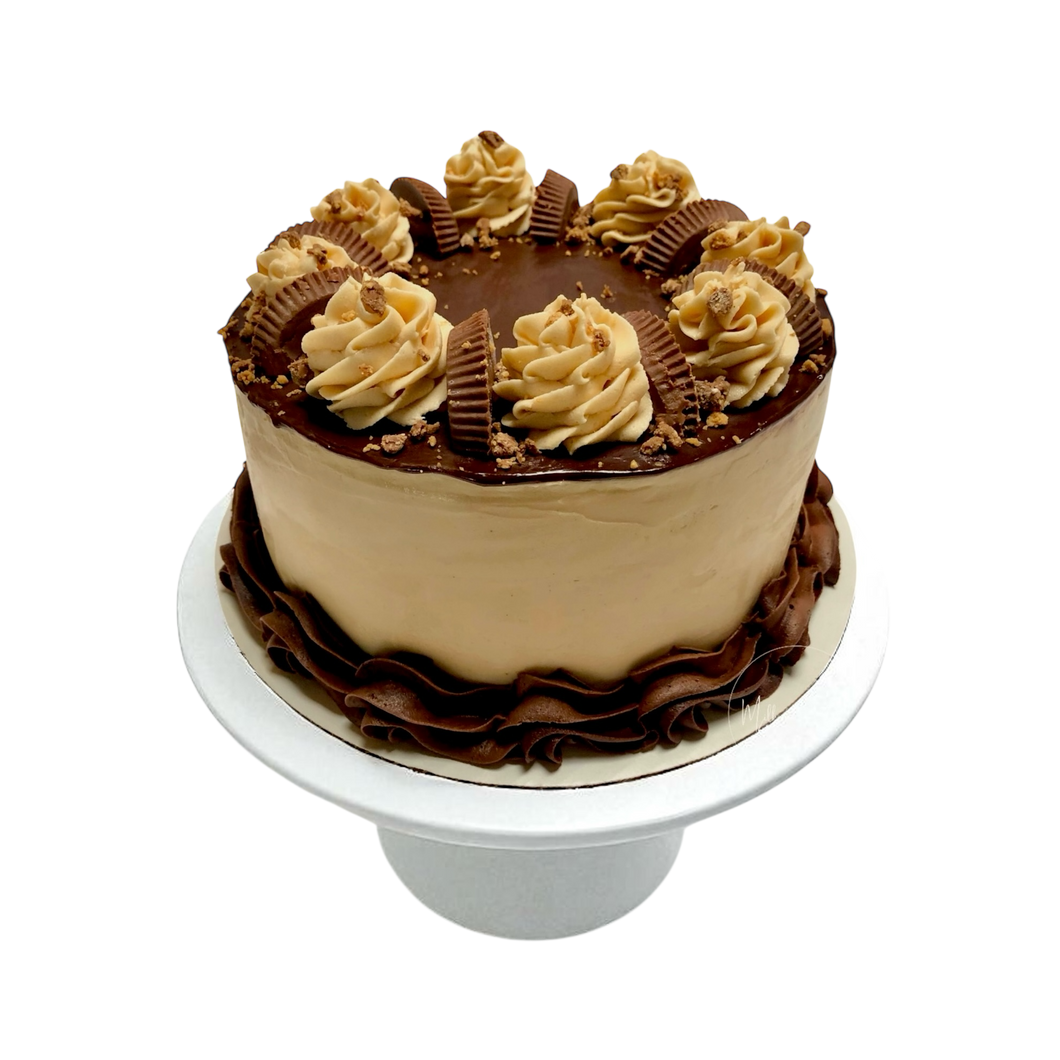 Reese’s PB Fudge Cake