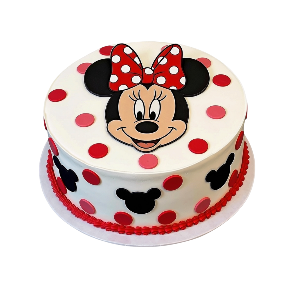 Minnie Polka Dot Cake