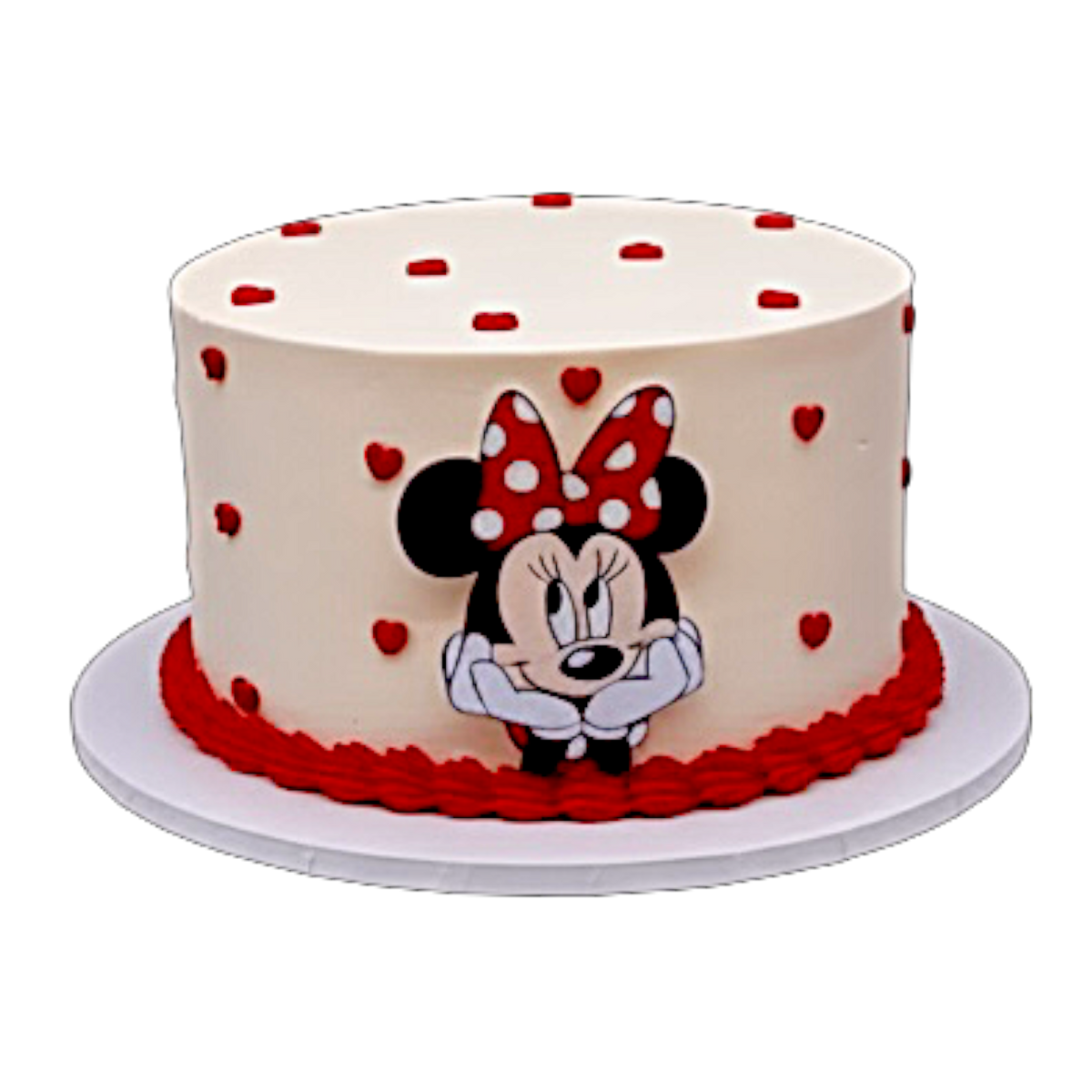 Minnie Mini Hearts Cake