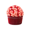 Zombie Brain Cupcakes