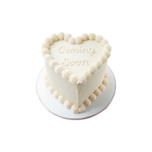 Load image into Gallery viewer, Heart Gender Reveal Cake

