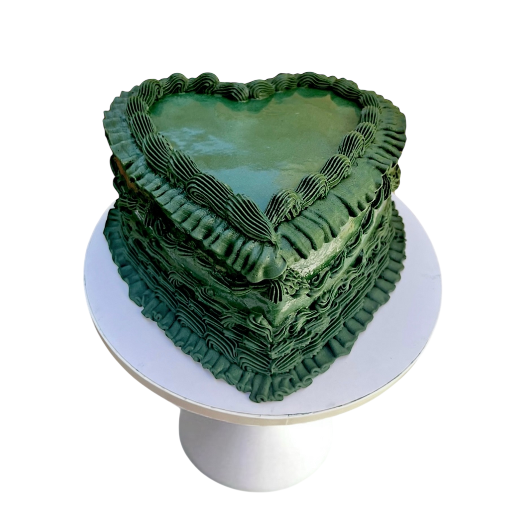Vintage Heart Cake