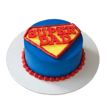 Load image into Gallery viewer, Super Dad Cake
