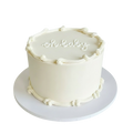 Simple Gender Reveal Cake