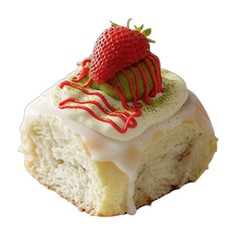 Load image into Gallery viewer, Strawberry Matcha Cinnamon Rolls
