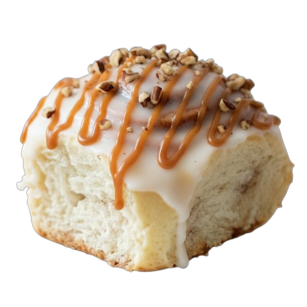 Bourbon Salted Caramel Pecan Roll (Pop Up)