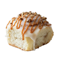 Bourbon Salted Caramel Pecan Cinnamon Rolls