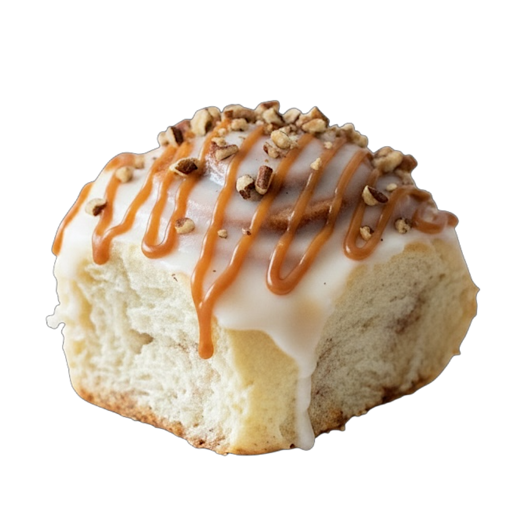 Bourbon Salted Caramel Pecan Cinnamon Rolls
