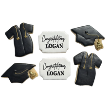 Load image into Gallery viewer, Custom Grad Cookie Set [7-DAY LEAD TIME]
