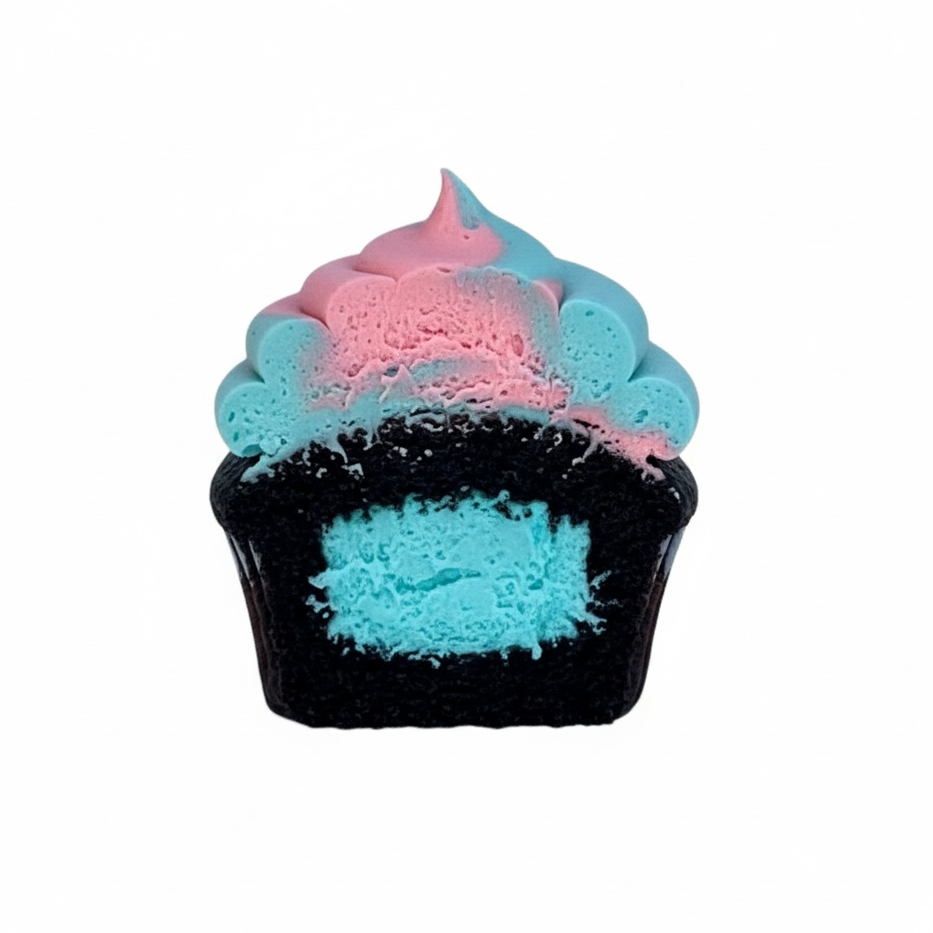 [Swirl] Gender Reveal Cupcakes