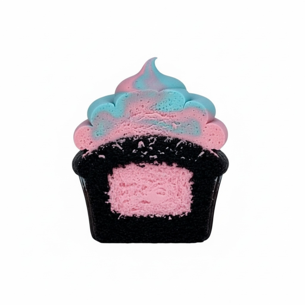 [Swirl] Gender Reveal Cupcakes