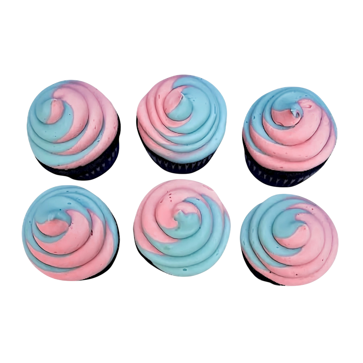 [Swirl] Gender Reveal Cupcakes