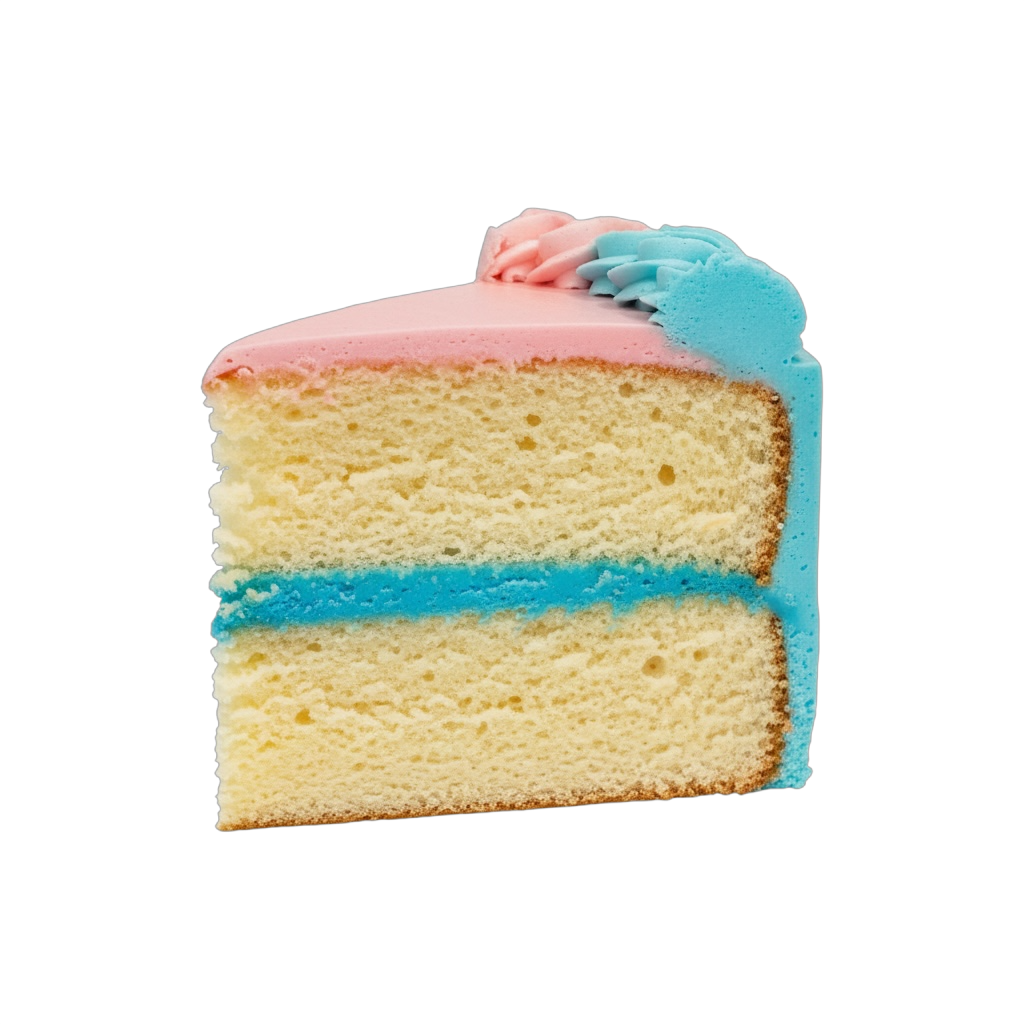 Gender Reveal Cake [7-DAY LEAD TIME]