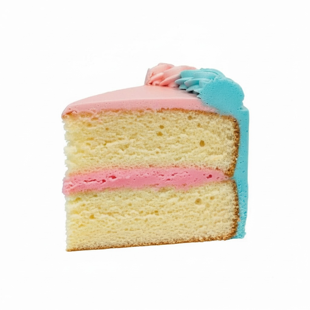 Gender Reveal Cake [7-DAY LEAD TIME]