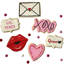 Load image into Gallery viewer, (Galentine's) Sisters Before Misters Cookie Box
