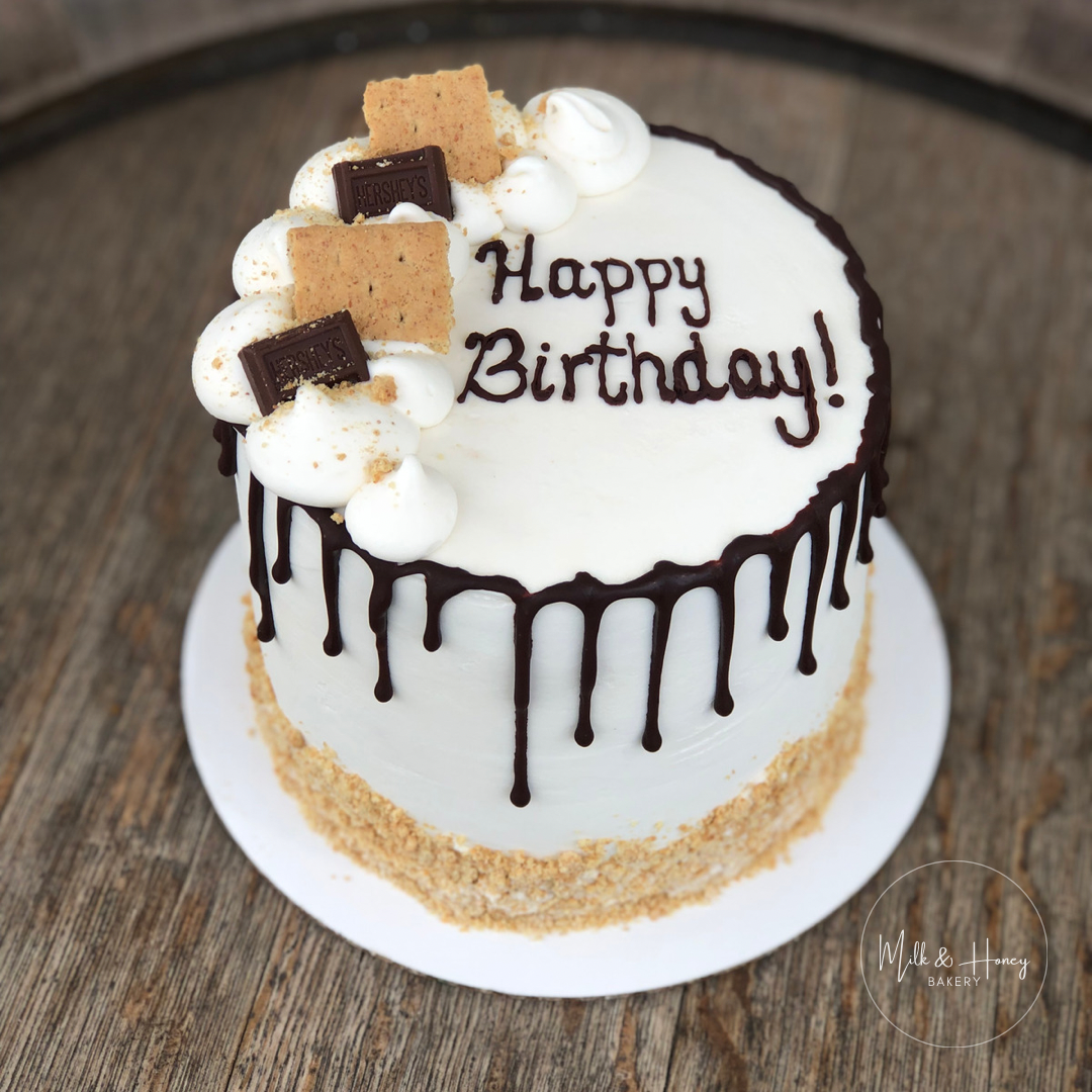 Happy Birthday Honey Acrylic Cake Topper Cake Decoration - Temu