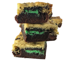 Load image into Gallery viewer, Mint Chocolate Oreo Brookies
