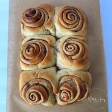 Load image into Gallery viewer, Strawberries &amp; Cream Cinnamon Rolls
