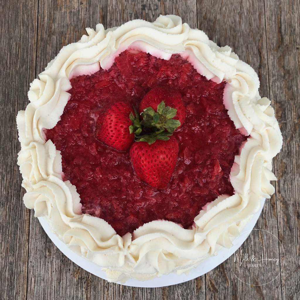 Strawberry Shortcake Cake