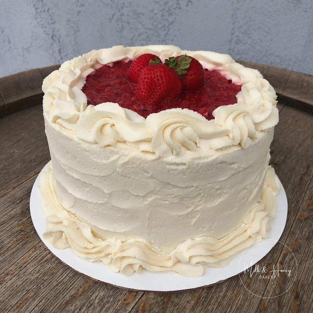Strawberry Shortcake Cake