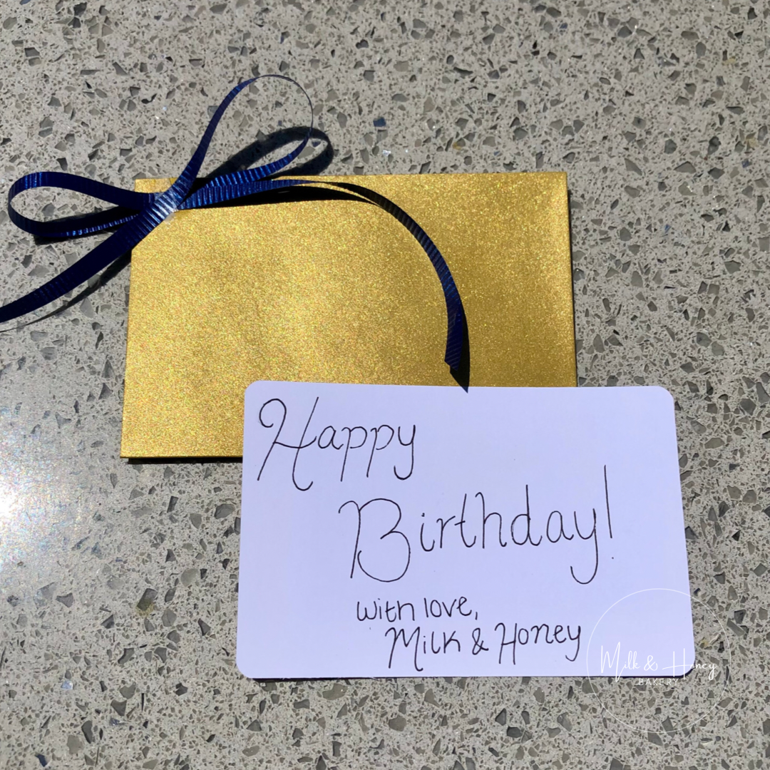 Personalized Note w/ Bow