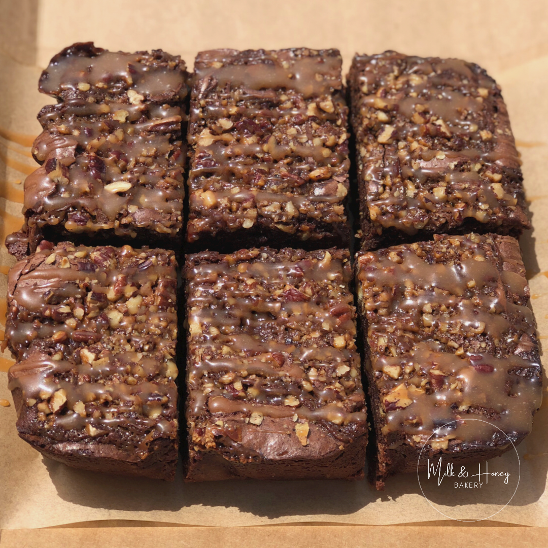 Caramel Pecan Brownies