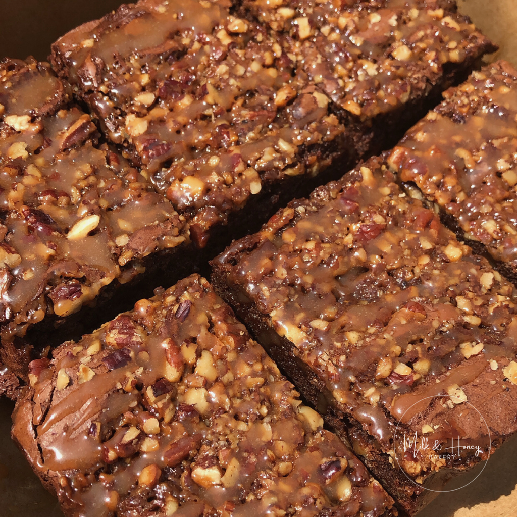 Caramel Pecan Brownies