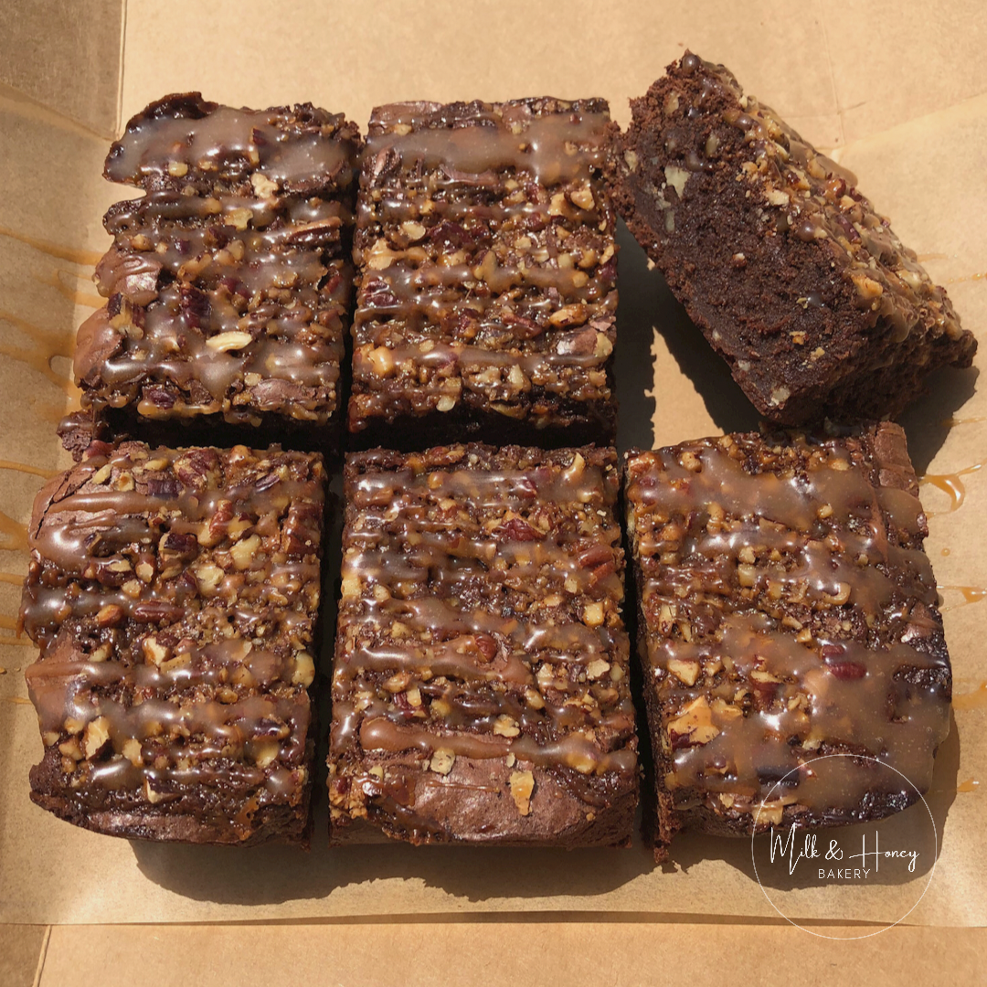 Caramel Pecan Brownies