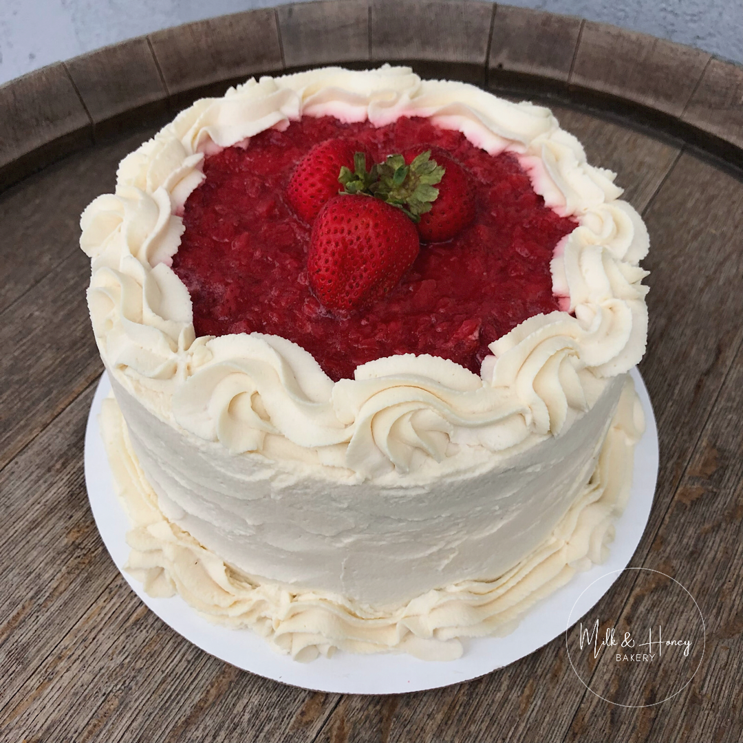 Strawberry Shortcake Cake