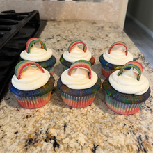 Load image into Gallery viewer, Rainbow Cupcakes

